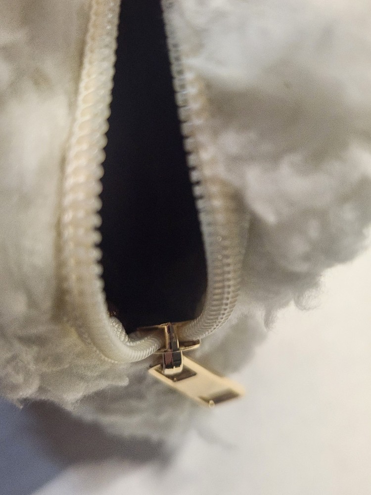 Yoolife Amazon Fuzzy Initialed Makeup Bag