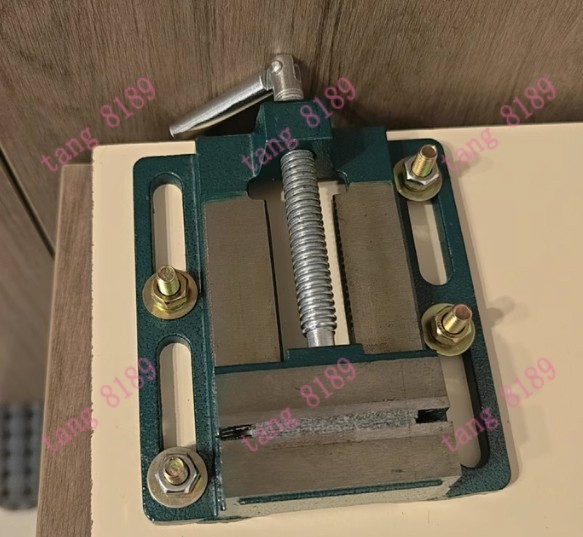 5" Bench Vise Clamp Table Flat Drill Press Vice Milling Machine Green