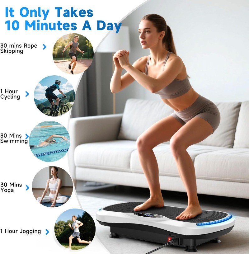 Vibration Plate Exercise Machine Lymphatic Drainage, Vibration Machine