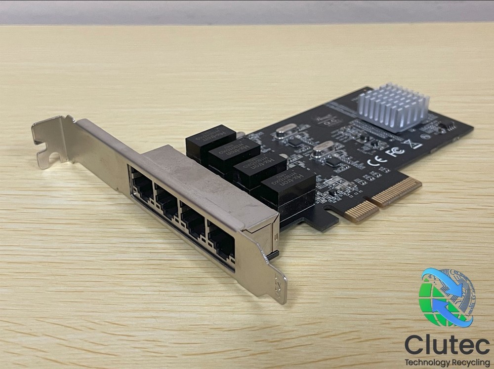 Rosewill 4811G-2X2B PCI-E Quad Port Ethernet Interface Controller Card