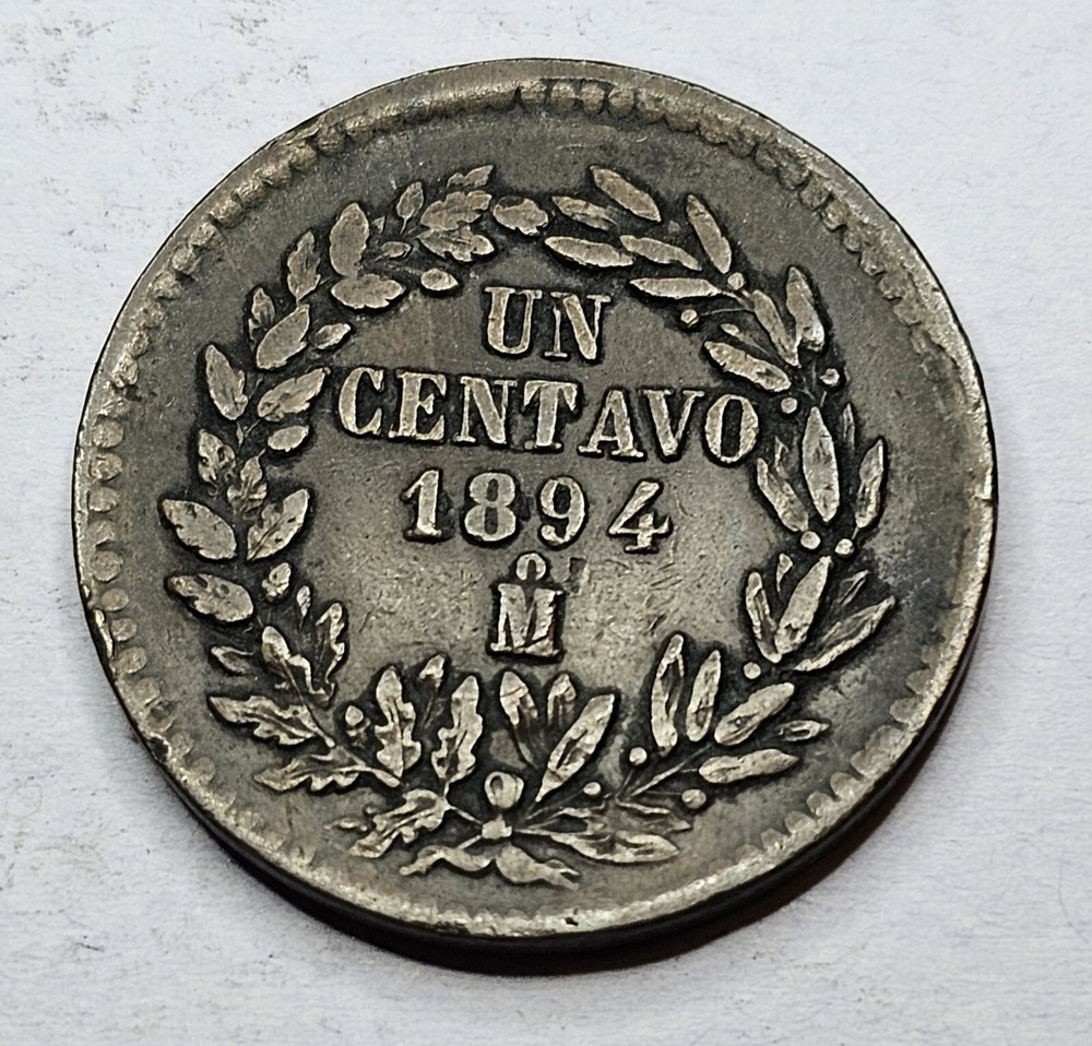 1894 Un Centavo Mexico