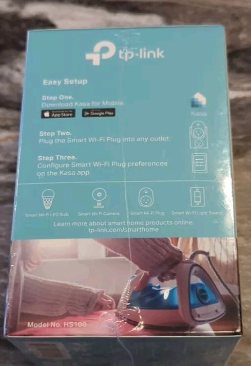 TP-Link - HS100 - Smart WiFi Plug - w/ Google Assistant & Amazon Alexa NEW