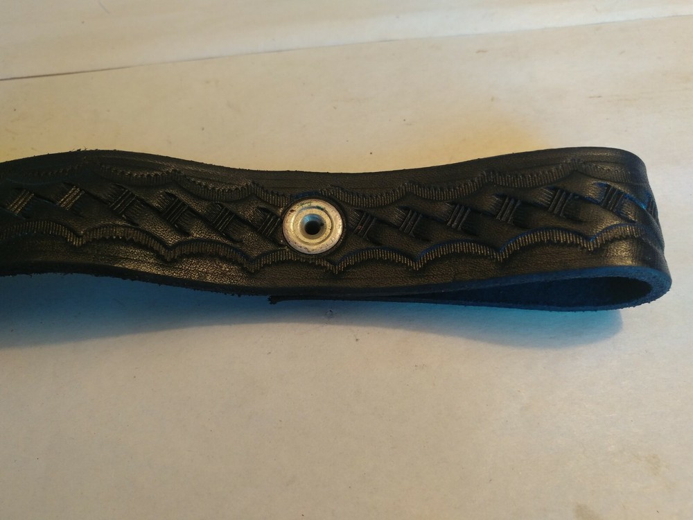 Gould & Goodrich/Smith & Wesson ? accessories strap (Black Weave) snap strap