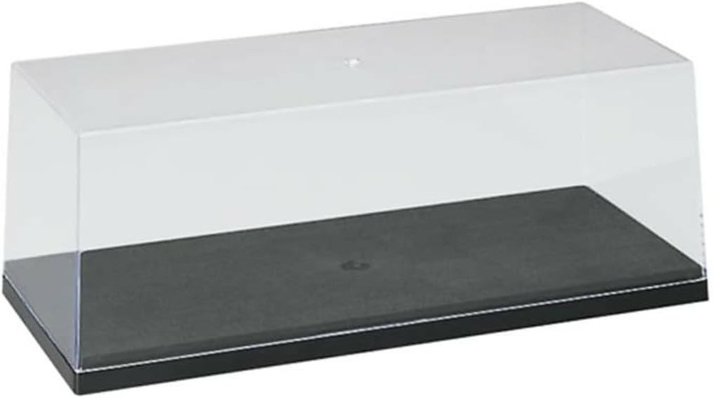 Compact 0.5L Model Display Case with Interlocking Base—Perfect for Collectors