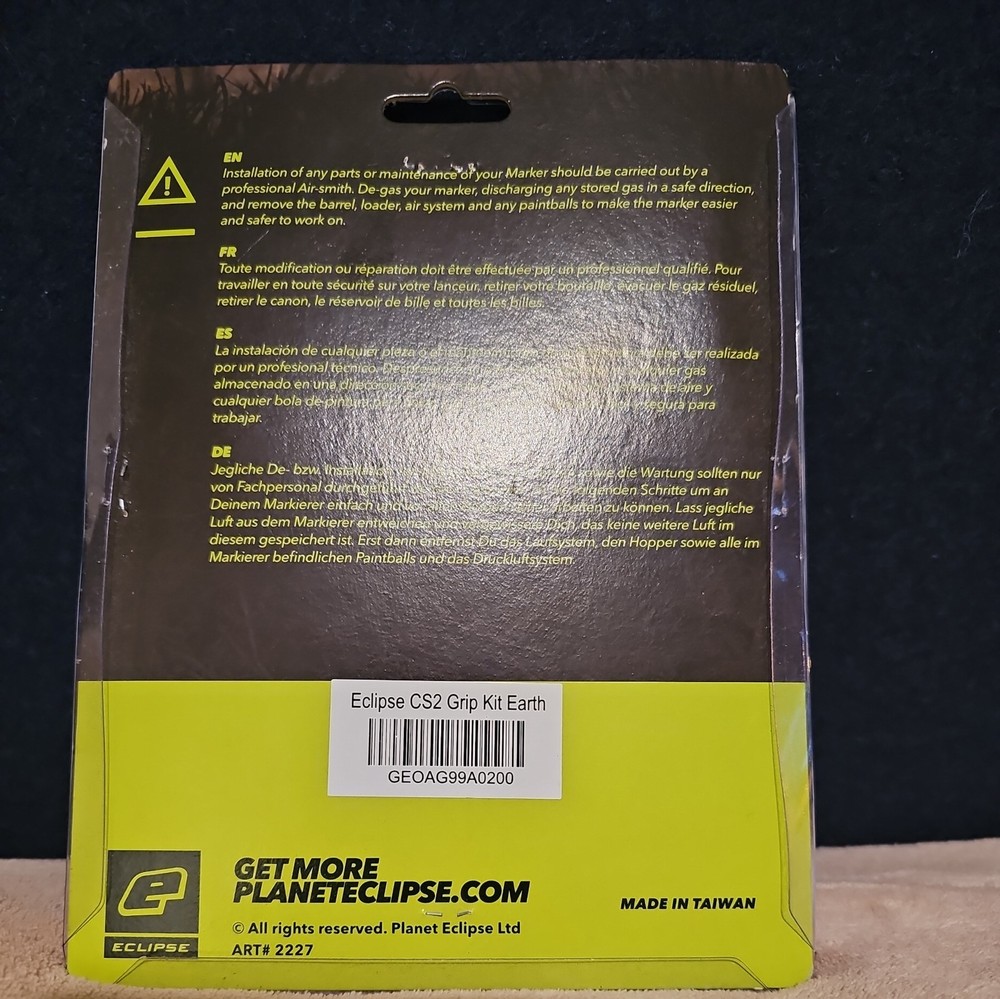 Planet Eclipse CS2/CS2 Pro Grip Kit - Earth/ Tan