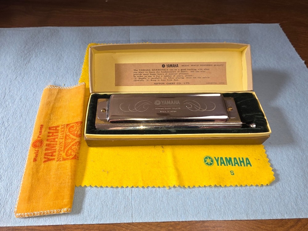 Vintage Yamaha Chromatic Harmonica
