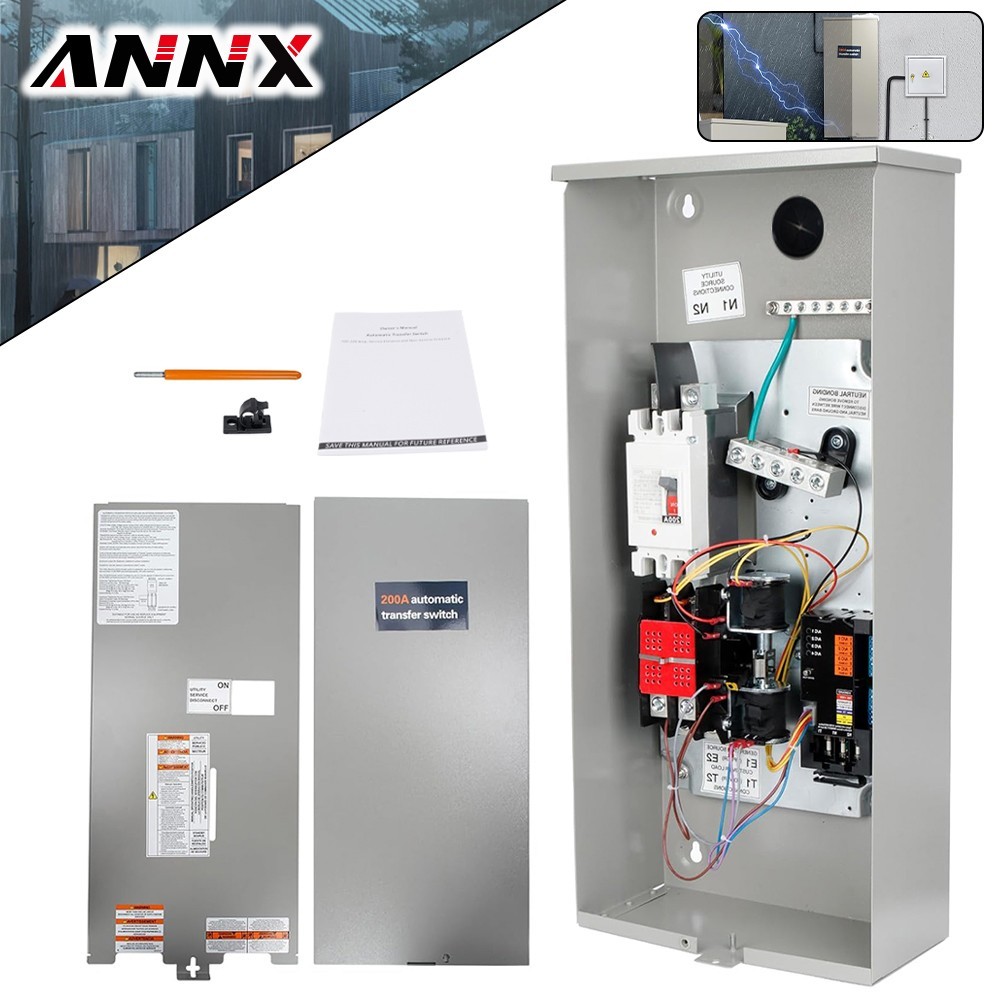 200 Amp Automatic Transfer Switch w/Power Management for Generac RXSW200A3