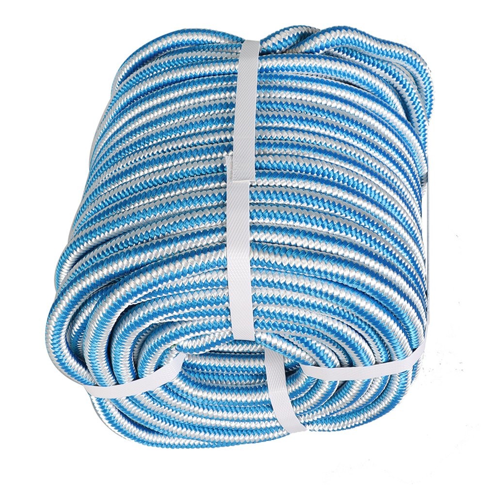 16 Strand Braided Nylon Core Polyester 1/2" × 150' Arborist Tree Rope