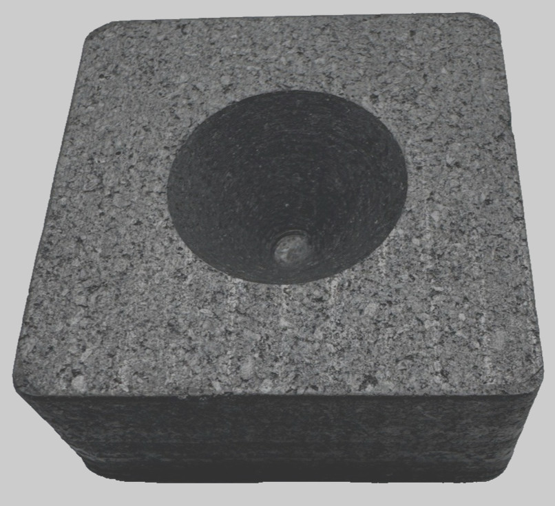 Graphite Ingot Mold For Casting 1 oz Silver Cone