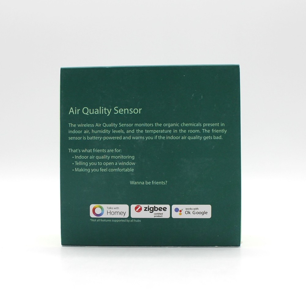 frient WIRELESS zigbee Air Quality Sensor Factory Sealed