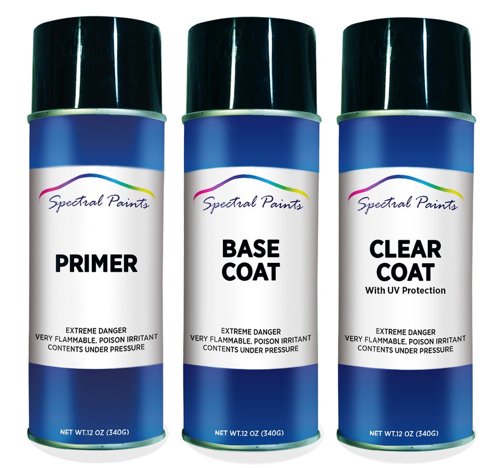 For Tesla PBSB Eclipse Black Aerosol Paint Primer & Clear Compatible