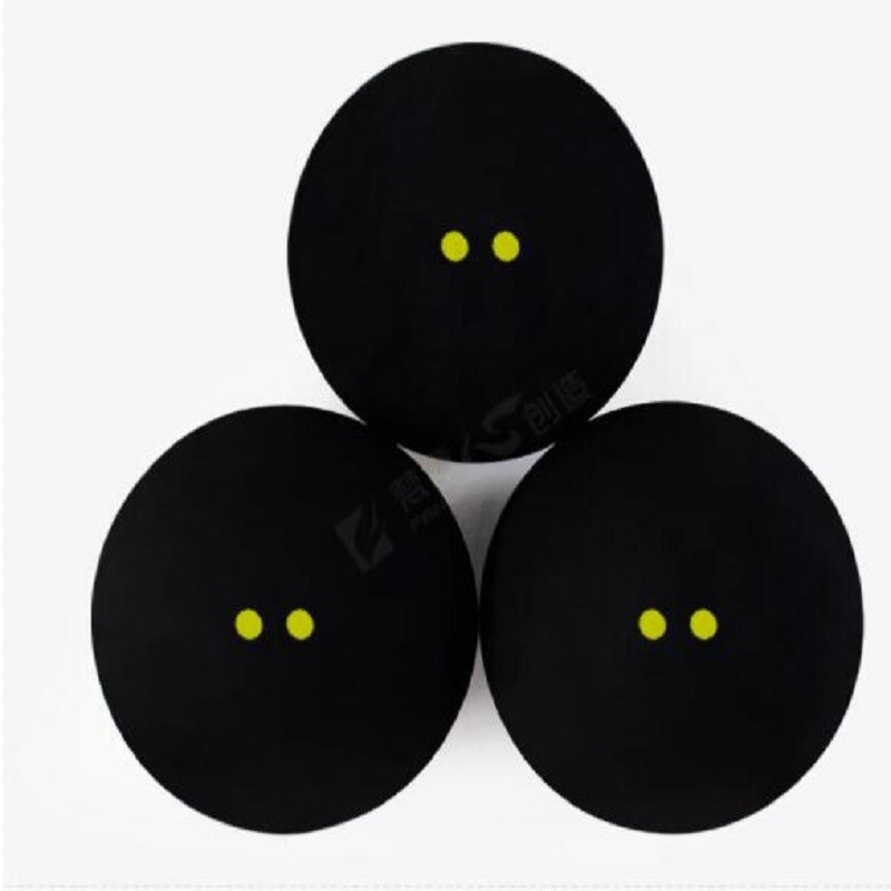 1PCS Squash Racket ball Two-yellow-dots Slow Ball Squash Training Exercise