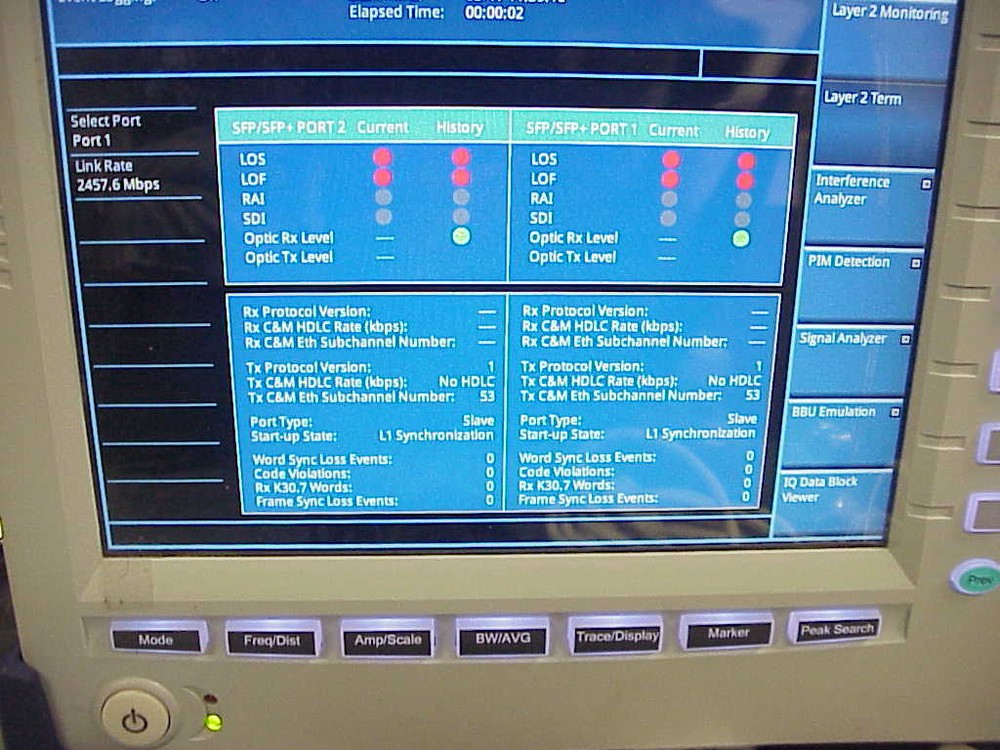 JDSU CellAdvisor Base Station Analyzer JD745B with RFoFiber analyzer [CPRI]
