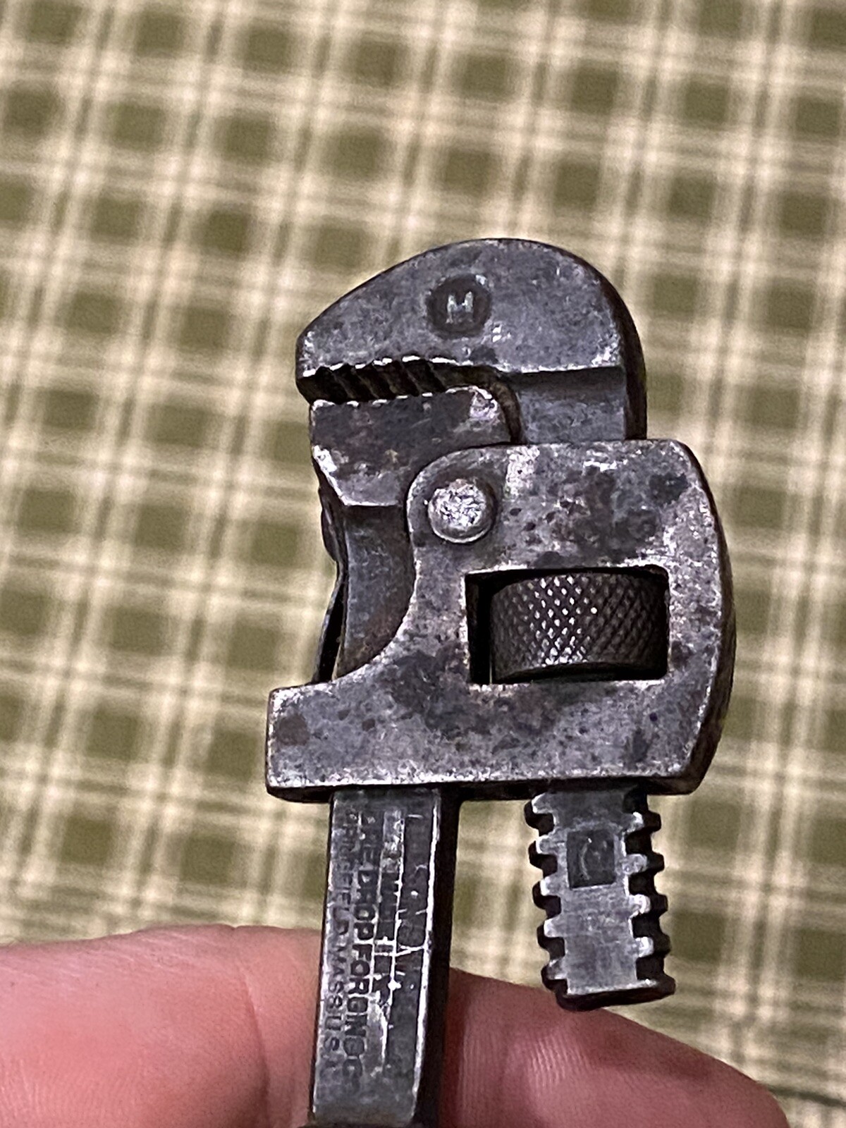 Stillson Wrench By Moore Drop Forging No. 6 6” Springfield Mass USA Antique