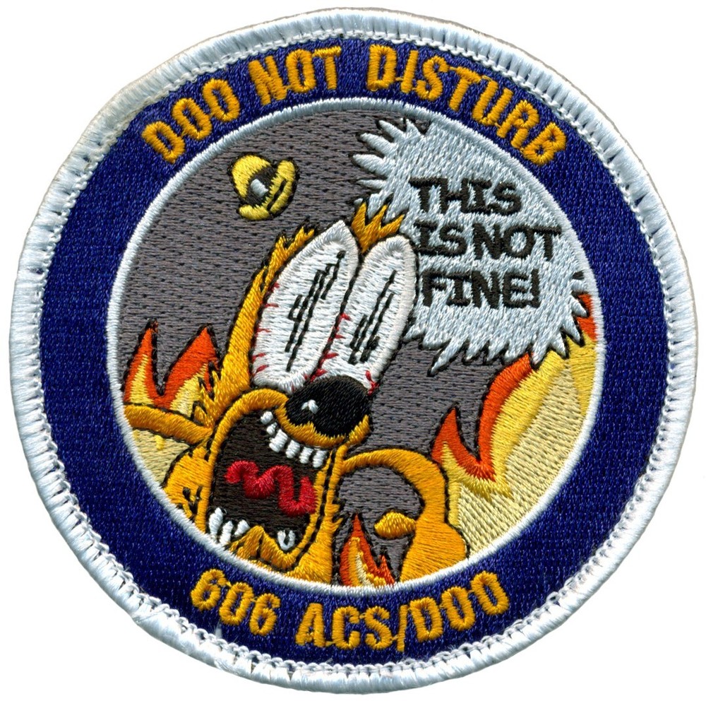 USAF  606th AIR CONTROL SQUADRON – DOO PATCH