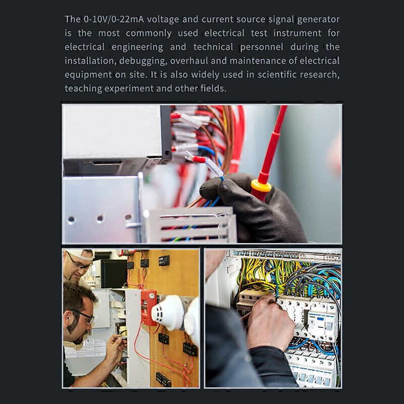 0-10V 4-20mA Signal Generator Signal Source Adjustable Current Voltage Source