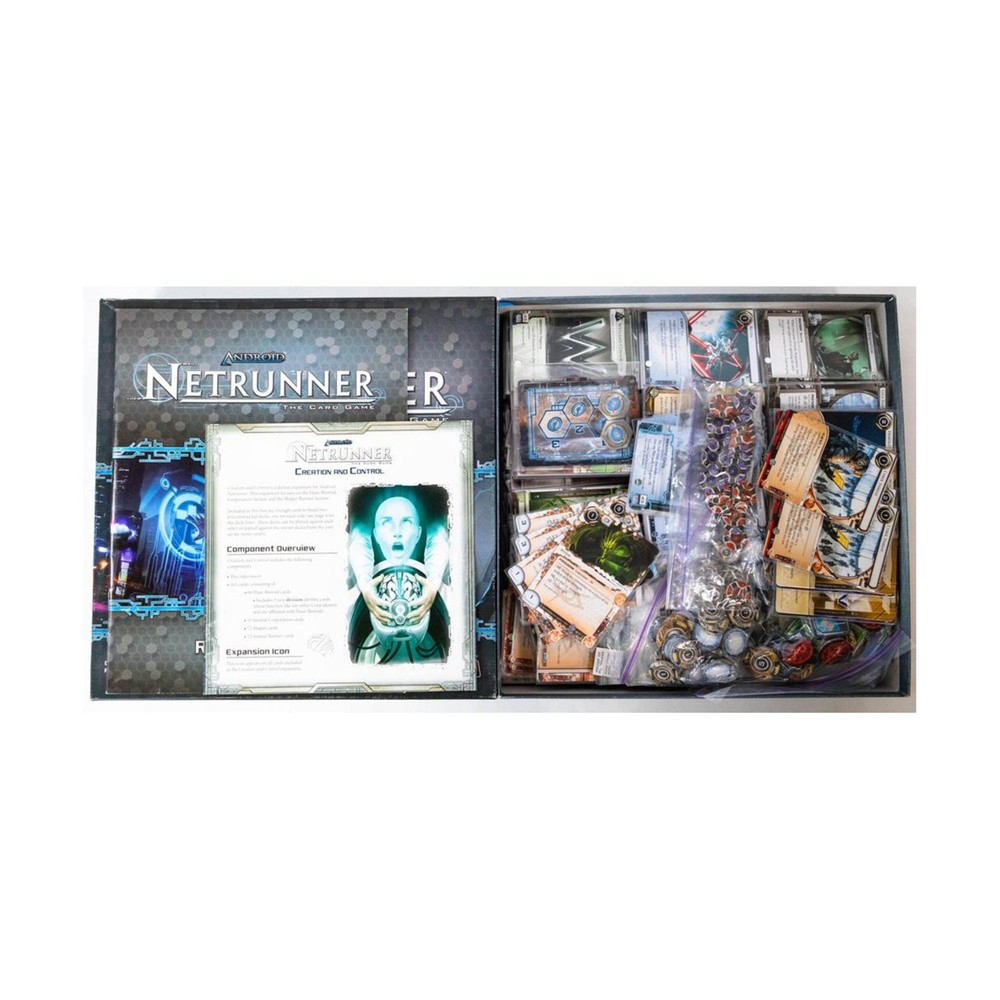 FFG Netrunner Android Netrunner Collection #63 - Base Set + Expansion VG+/NM