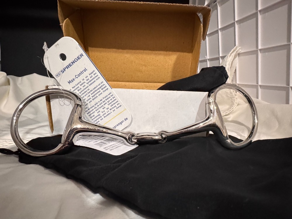 Sprenger Max Control Eggbutt Bradoon 155mm 6"