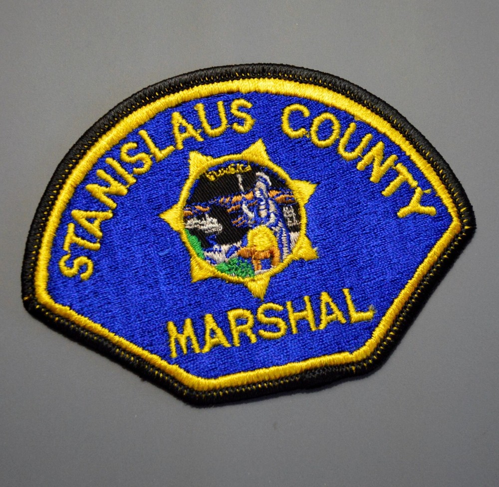 Stanislaus County California Marshal Patch #2B ++ Mint CA
