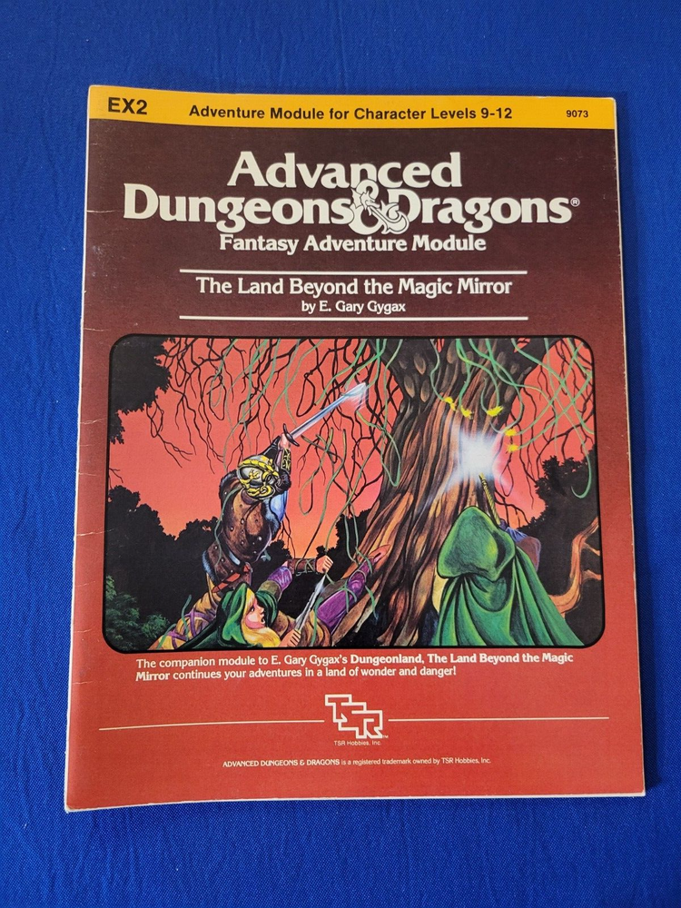 The Land Beyond the Magic Mirror Adventure Module - AD&D EX2