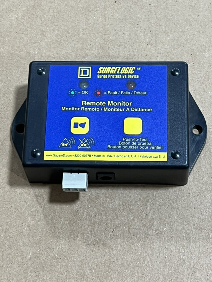 NEW SQUARE D TVS12RMU SURGELOGIC SURGE PROTECTOR