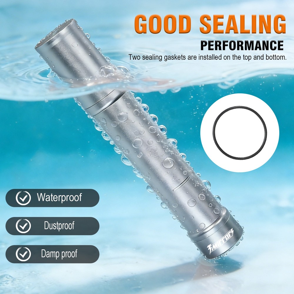 3mirrors TIG Welding Tungsten Electrode Storage Solution 3 Section Magnetic Case