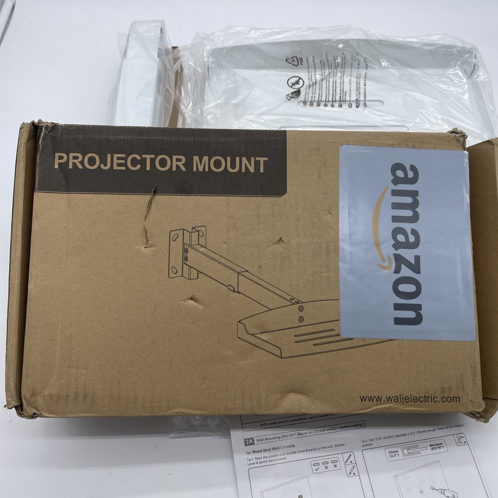 Projector Wall Mount Holds up to 22lbs, Adjustable Universal Projectors Mount