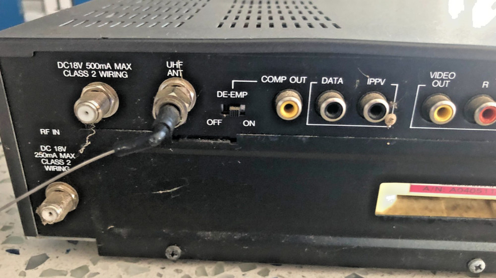 US Electronics Satellite Receiver Videocipher Descrambler ORB7500 Videopal