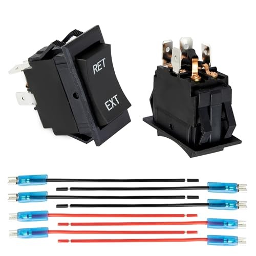 2-Pack Trailer Power Jack Switch 87570 226023, Compatible with LCI Lippert