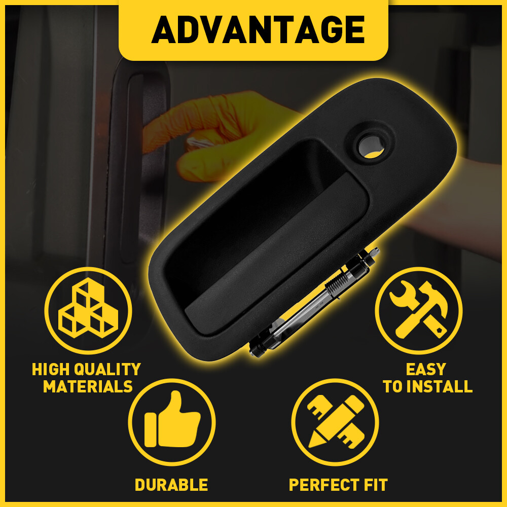 for GMC Chevy Express Van Outside Outer Exterior Door Handle Front Passenger