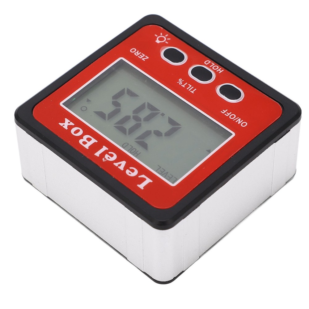 Digital Level Box Accurate Magnetic Portable Size Protractor Inclinometer