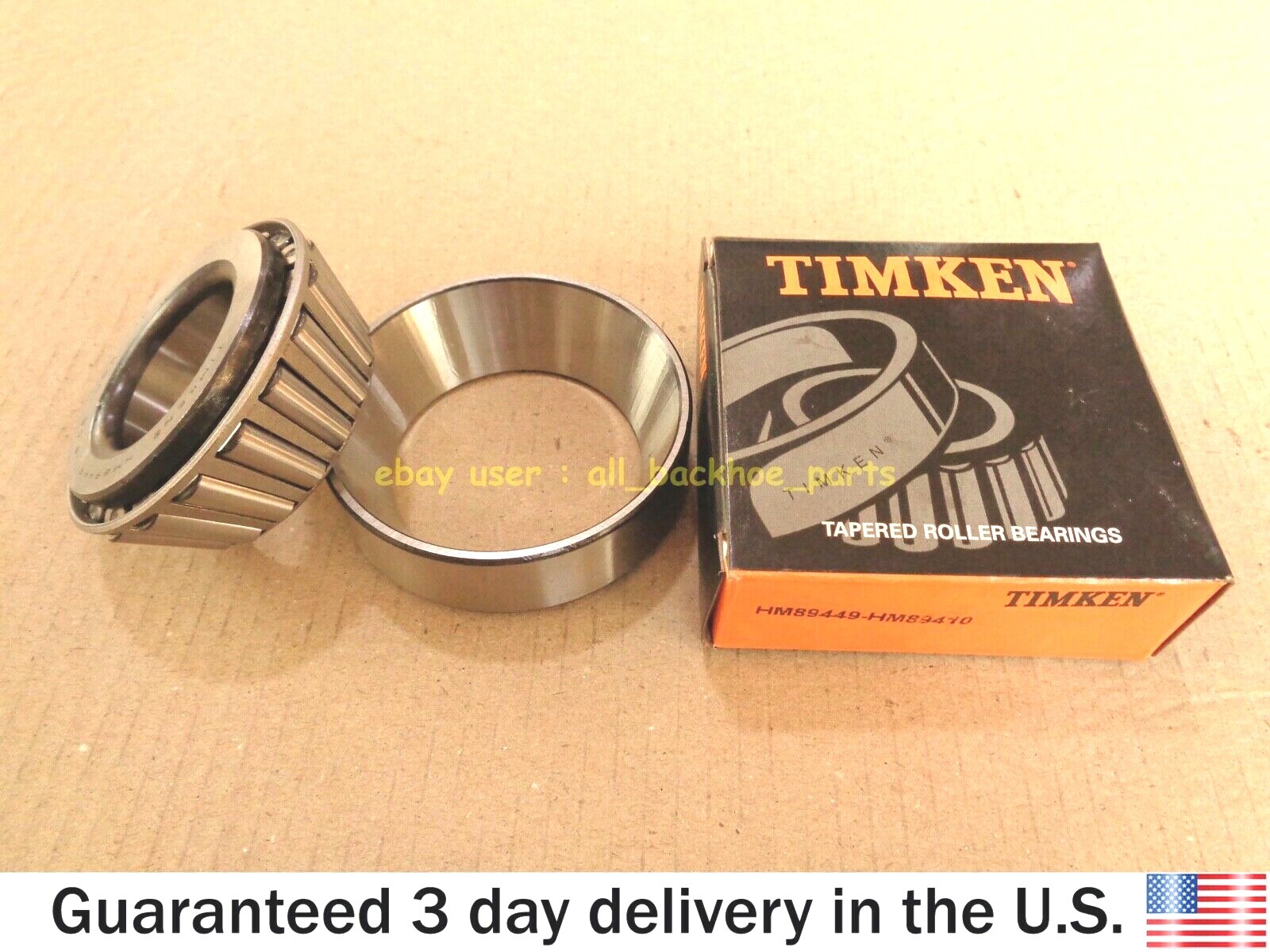 JCB BACKHOE - GEN. TIMKEN BEARING HM89410 / HM89449 (PART # 907/08300 907/M5375)