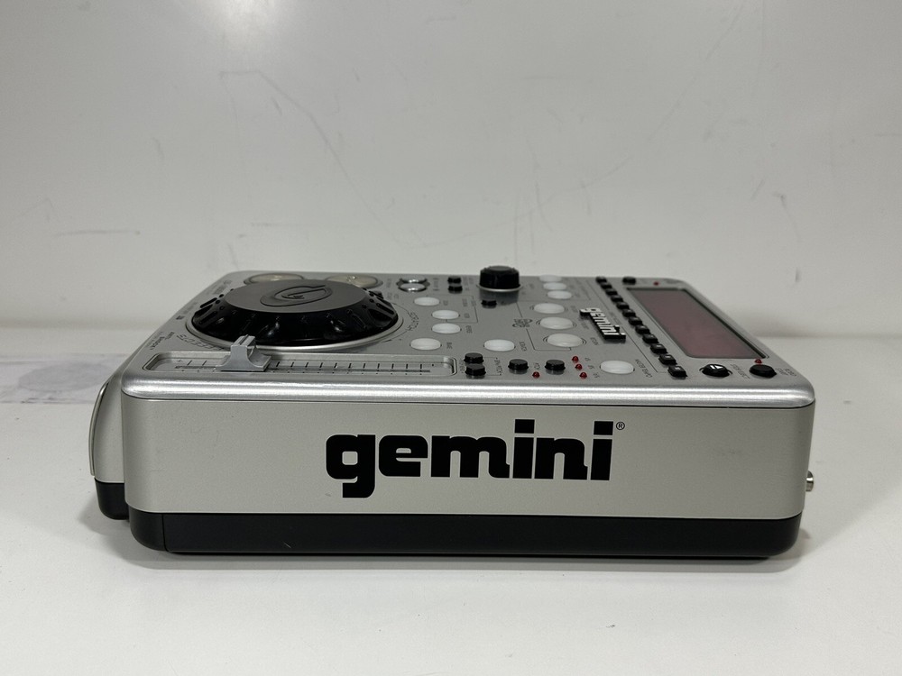 Gemini CD-1800X ~ Digital Scratch CD Player ~ CD Error / AS-IS