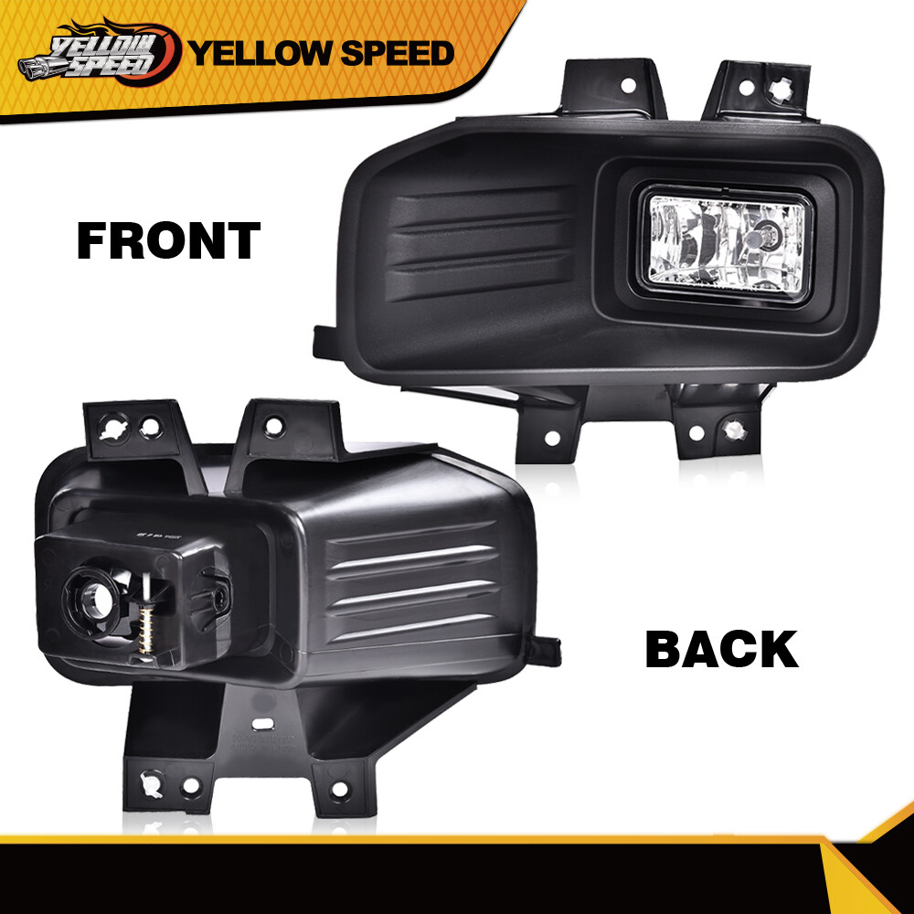 Fit For Ford F150 Pickup 18-20 Right Left Halogen Fog Lights Driving Lamps Pair