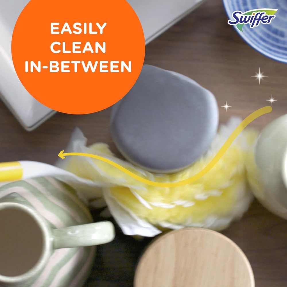 Swiffer Dusters Heavy Duty Pet Multi-Surface Duster Refills for Cleaning, Wit...