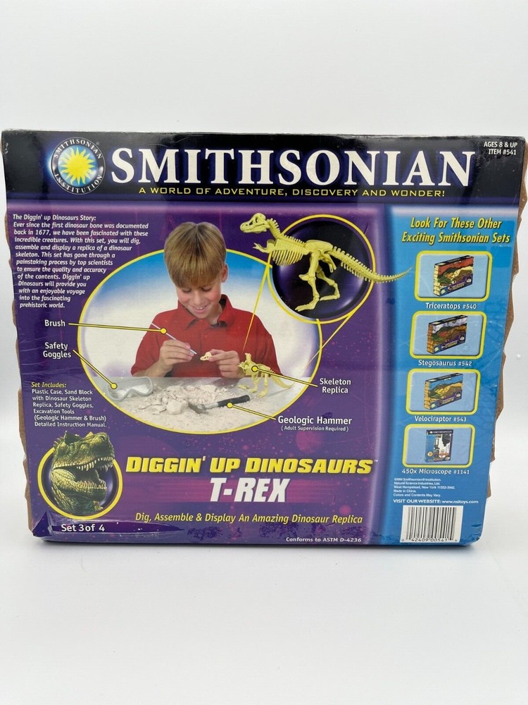 Smithsonian Diggin' Up Dinosaurs - T-REX -Science Adventure Activities