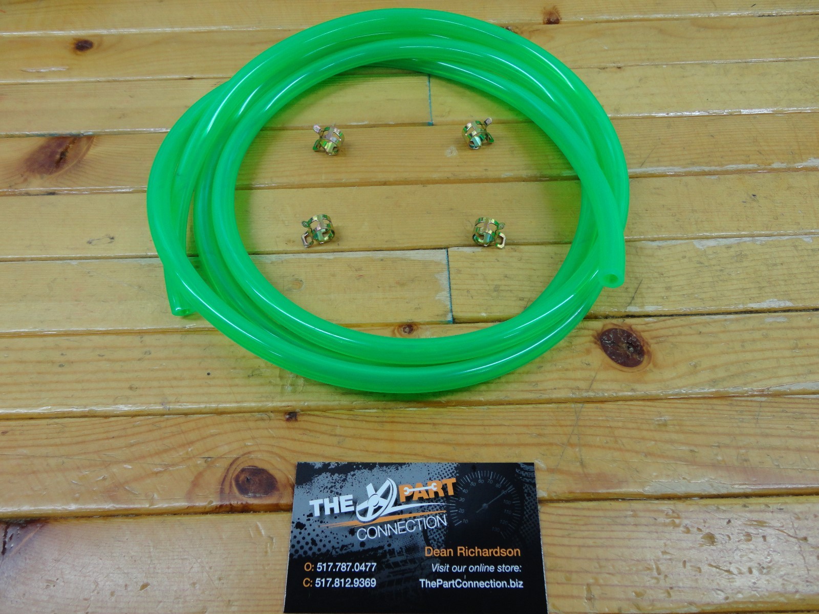 ELECTRIC GREEN FUEL LINE KIT FOR SNOWMOBILE ATV DIRT BIKE QUAD MOWER MOTORCYCLE