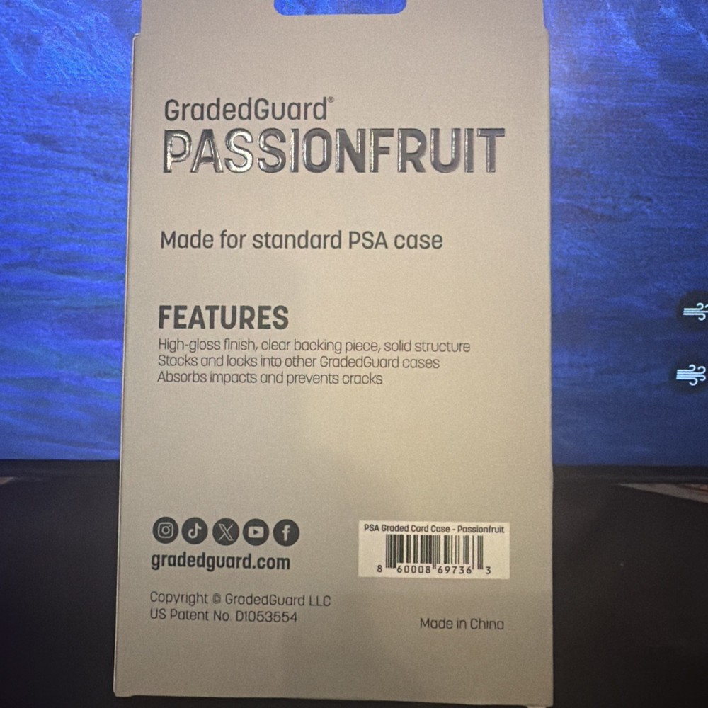 PSA GradedGuard Passion Fruit Limited Edition