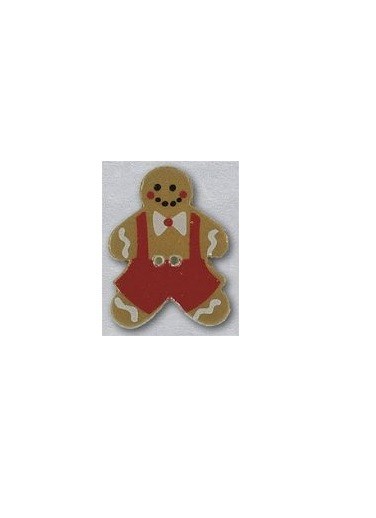 Mill Hill Ceramic Buttons 86014(B) Boy Gingerbread
