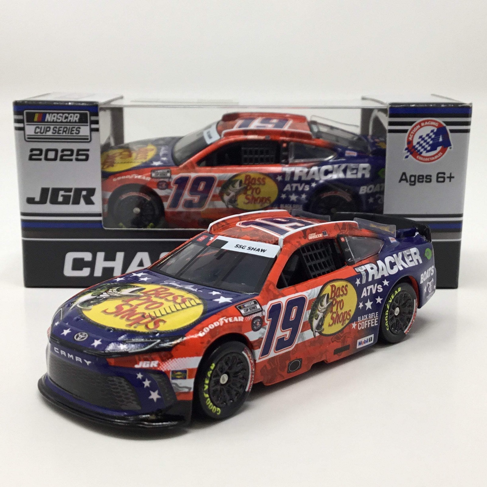 Chase Briscoe 2025 Bass Pro Shops Salutes 1:64 Diecast