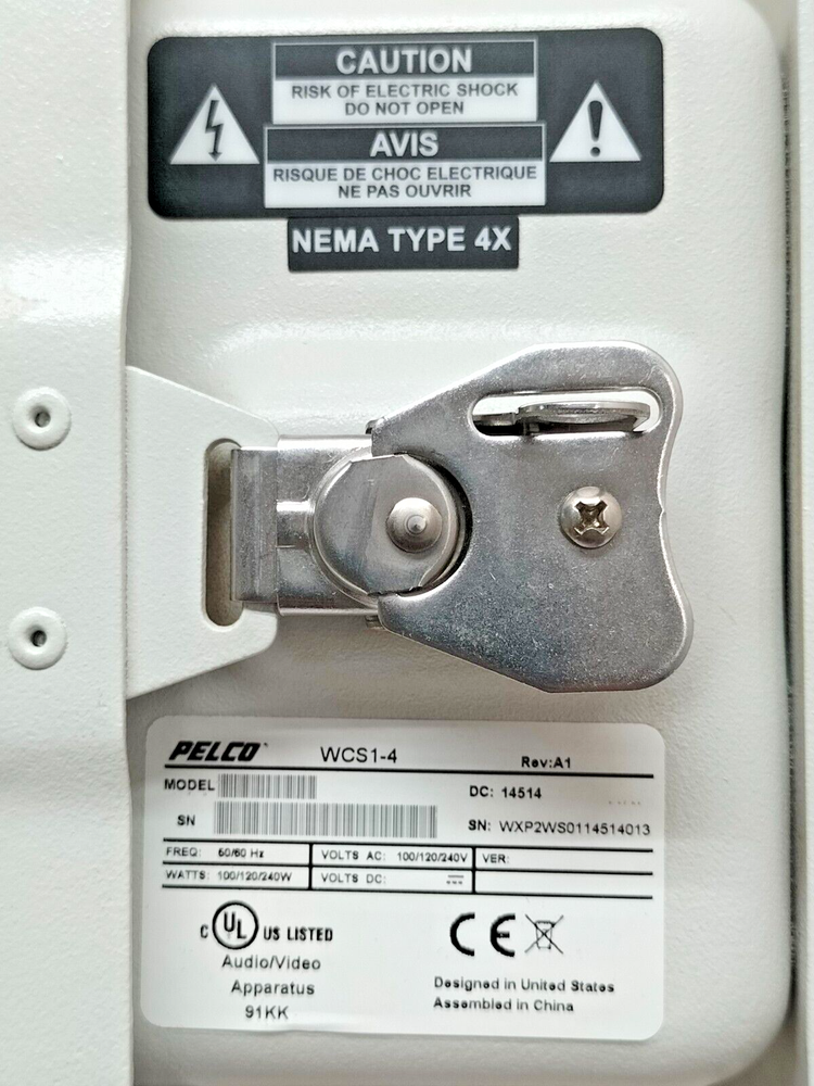 PELCO WCS1-4 ENVIRONMENTAL POWER SUPPLY