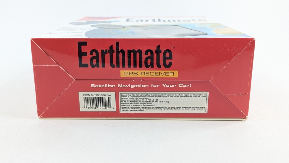 DeLorme Earthmate GPS Receiver Car Satellite Navigation System NEW