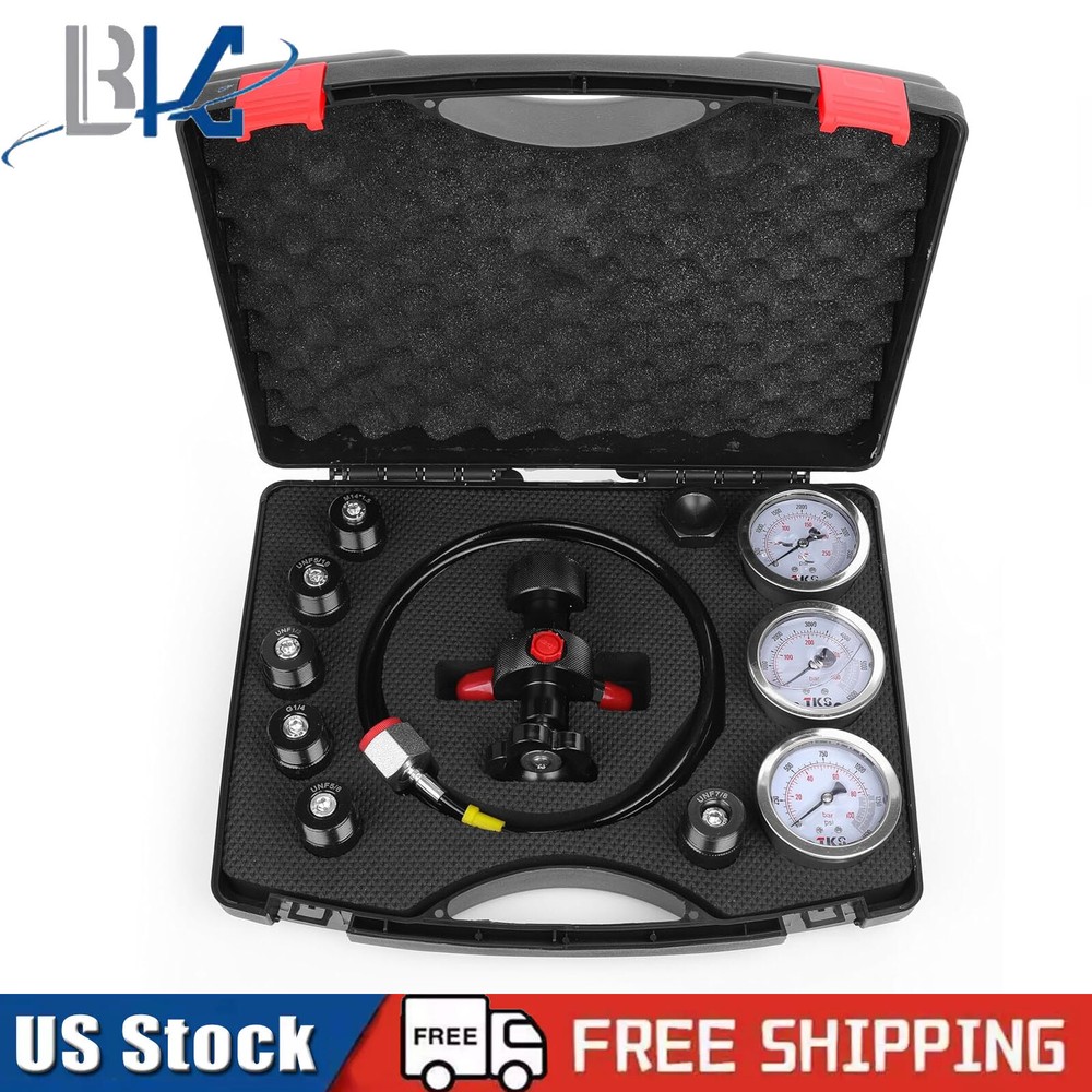 Hydraulic Nitrogen Accumulator Charging Kit, Nitrogen Pressure Test System Kit