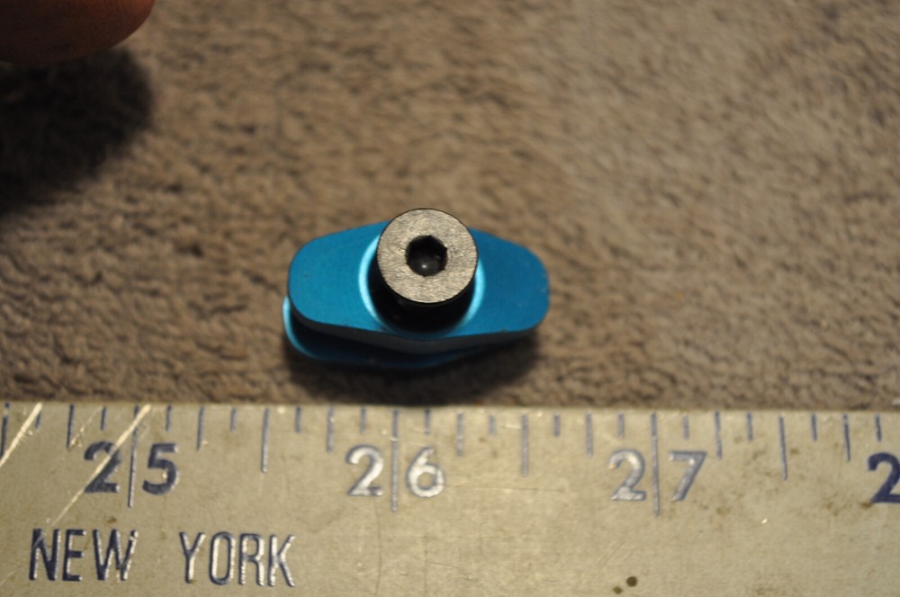 Blue Bow Cable Clamp Aluminum Archery Bowstring Clamp Unknown Brand