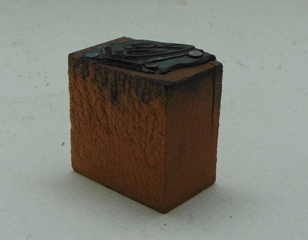 Printing Letterpress Printers Block Tiny Old Iron