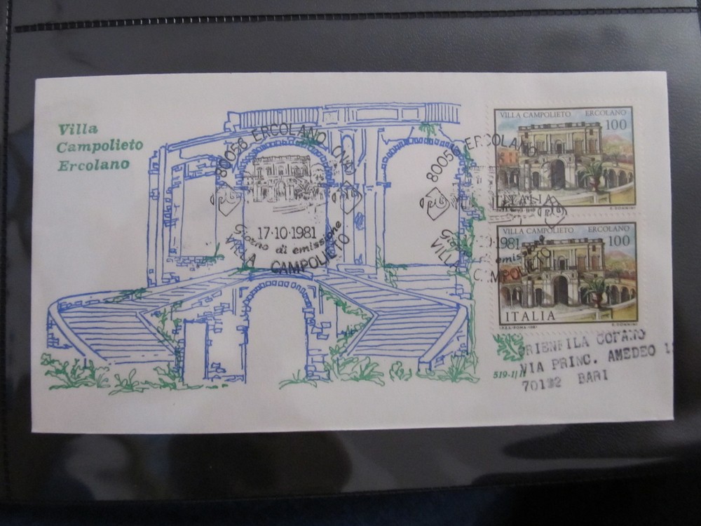Italy 1981 FDC LR120F22