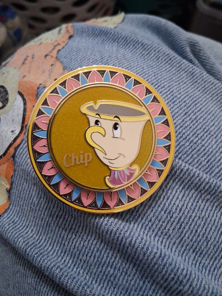 Box Lunch Spinning Enamel Pin- CHIP