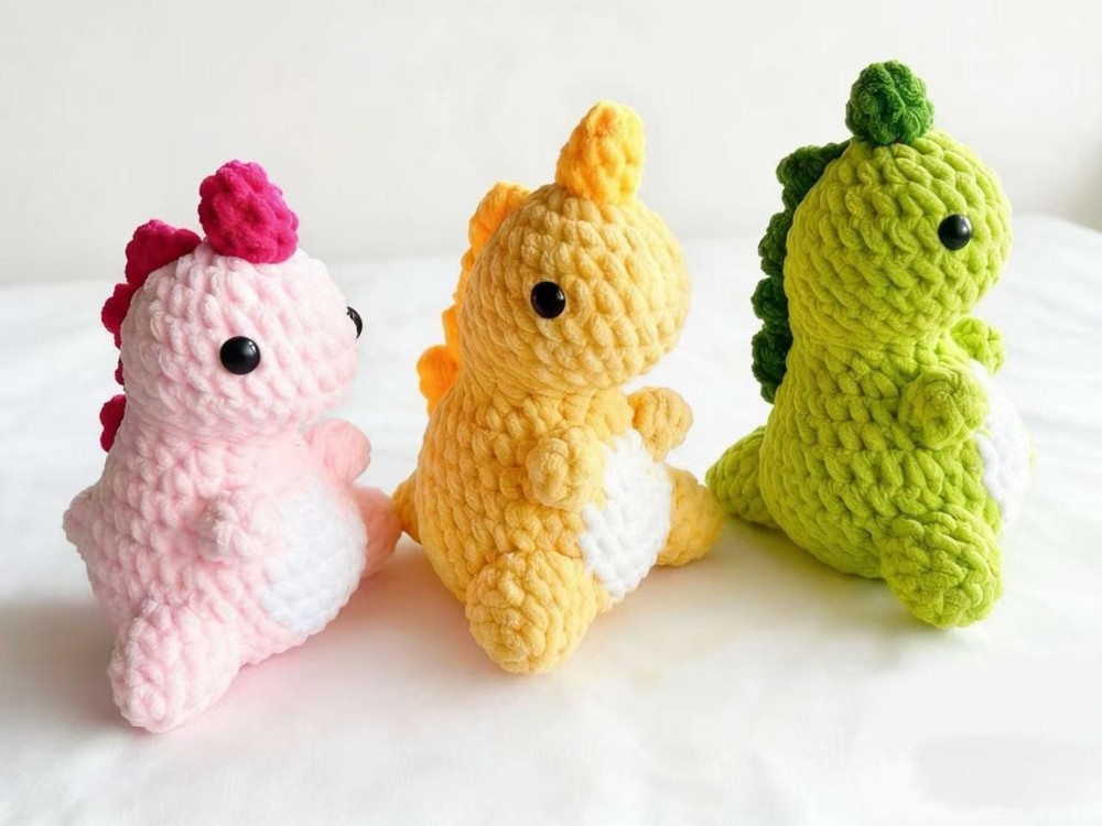 Cute Crochet Dinosaur
