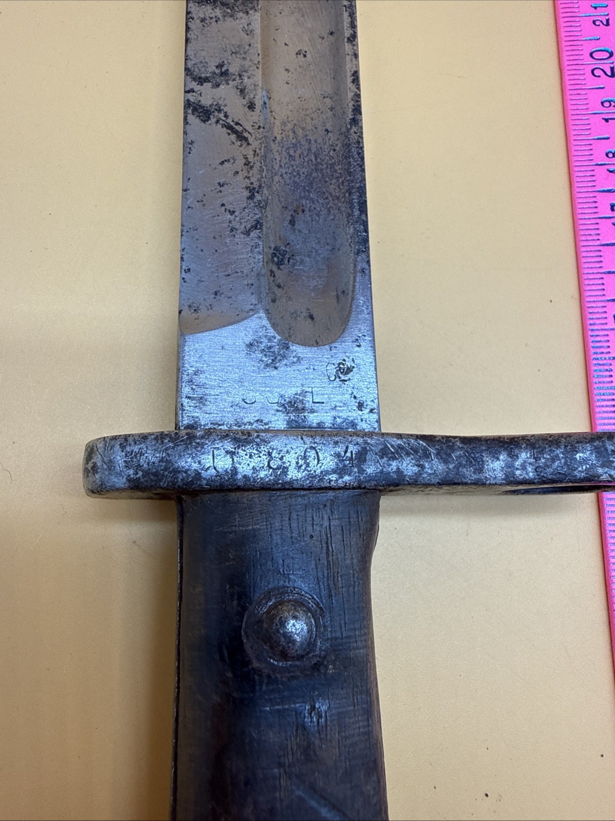 VINTAGE WEYERSBURG KIRSCHBAUM CO SOLINGEN BAYONET No SCABBARD