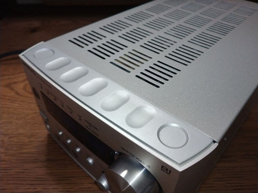 Onkyo PR-155SPX AV Controller Processor Powers On Untested Silver Japan